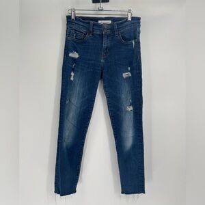 Flying Monkey blue Distress Ripped Jeans Size 26